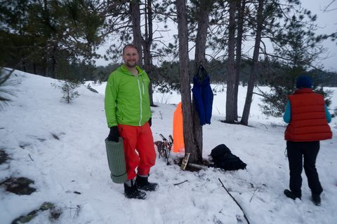 Photo from Queen Elizabeth II Wildlands - 2016 Pulk pull