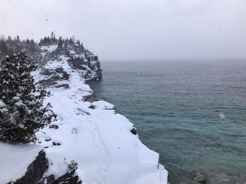 Photo from Winter backpacking in Bruce National Park