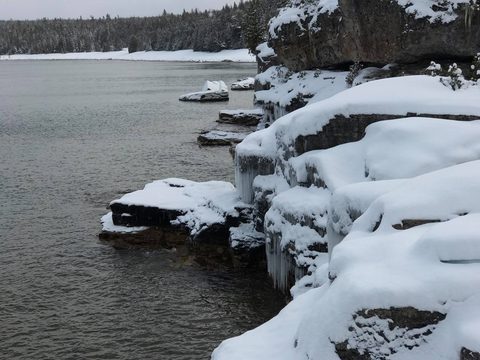 Photo from Winter backpacking in Bruce National Park