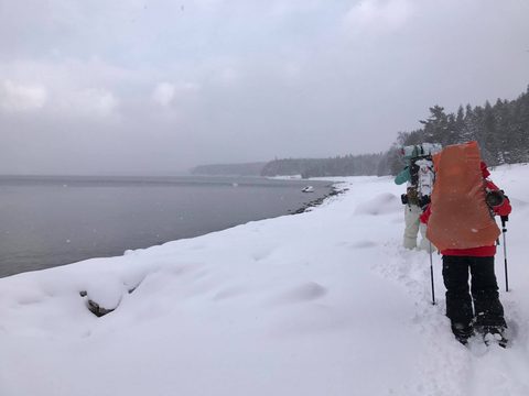 Photo from Winter backpacking in Bruce National Park