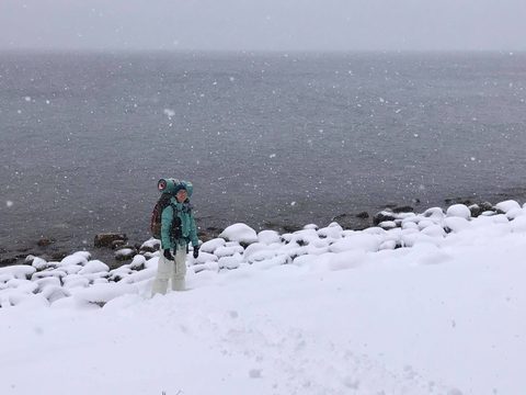 Photo from Winter backpacking in Bruce National Park
