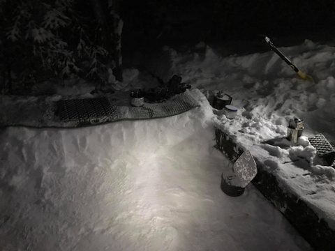 Photo from Winter backpacking in Bruce National Park