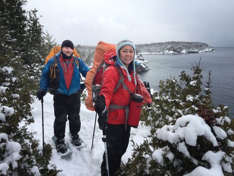 Photo from Winter backpacking in Bruce National Park