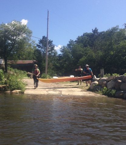 Photo from Kayaking Franklin Island/ Testing the "Gadget"