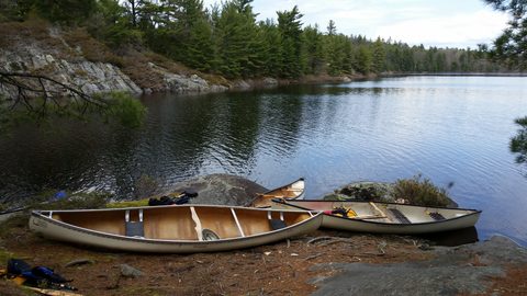 Photo from Canoe tripping a the Massassauga Provincial park