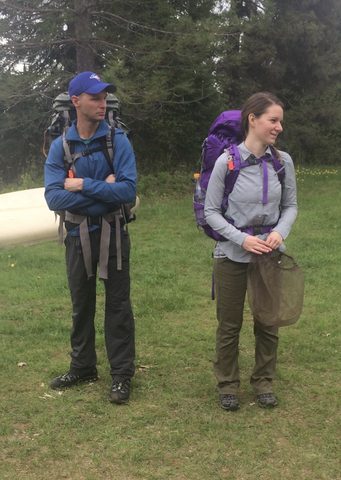 inseparable, especially while Will was carrying both packs.  Gold star for Will.