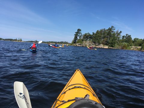 Photo from Tyro (Novice) Kayaking Painted Rocks and Bayfield Inlet