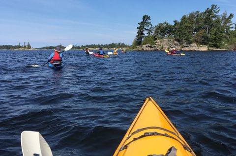 Photo from Tyro (Novice) Kayaking Painted Rocks and Bayfield Inlet