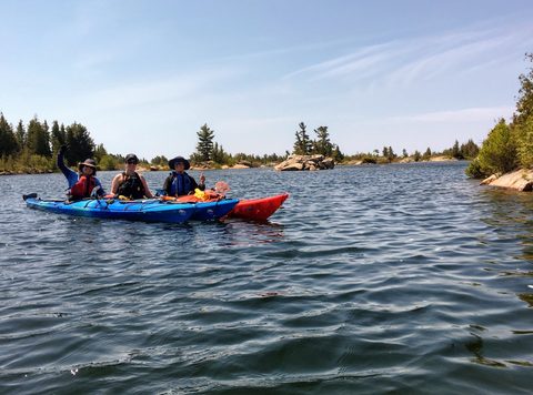 Photo from Tyro (Novice) Kayaking Painted Rocks and Bayfield Inlet