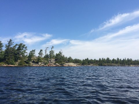 Photo from Tyro (Novice) Kayaking Painted Rocks and Bayfield Inlet