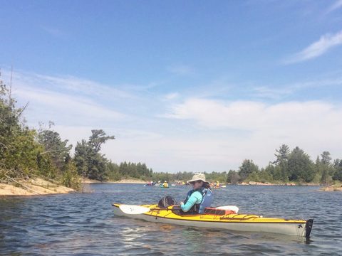 Photo from Tyro (Novice) Kayaking Painted Rocks and Bayfield Inlet