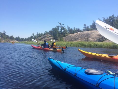 Photo from Tyro (Novice) Kayaking Painted Rocks and Bayfield Inlet