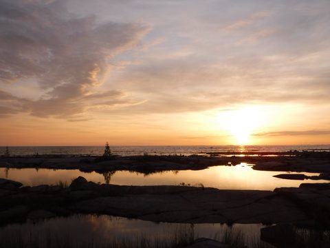 Photo from Tyro (Novice) Kayaking Painted Rocks and Bayfield Inlet