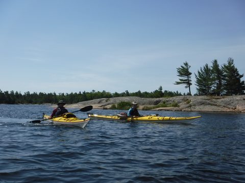 Photo from Tyro (Novice) Kayaking Painted Rocks and Bayfield Inlet