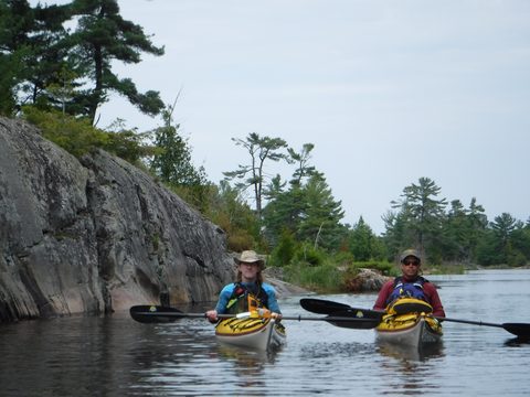 Photo from Tyro (Novice) Kayaking Painted Rocks and Bayfield Inlet