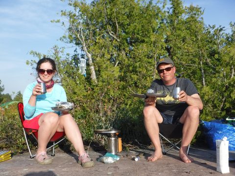 Photo from Tyro (Novice) Kayaking Painted Rocks and Bayfield Inlet