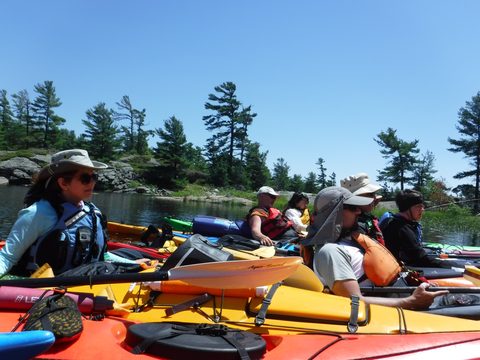 Photo from Tyro (Novice) Kayaking Painted Rocks and Bayfield Inlet