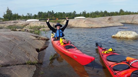 Photo from Tyro (Novice) Kayaking Painted Rocks and Bayfield Inlet