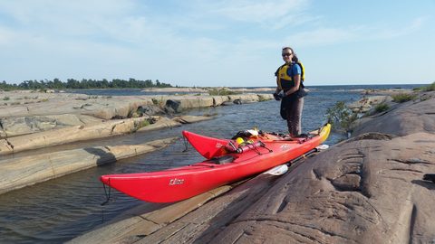 Photo from Tyro (Novice) Kayaking Painted Rocks and Bayfield Inlet