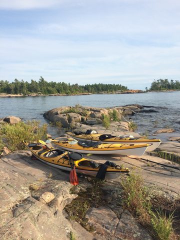 you don't have to bring a yellow kayak to be on this trip, but it helps.