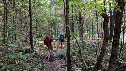 Photo from Trekking with Chev ~ @ Bon Echo: A Backpacking Adventure