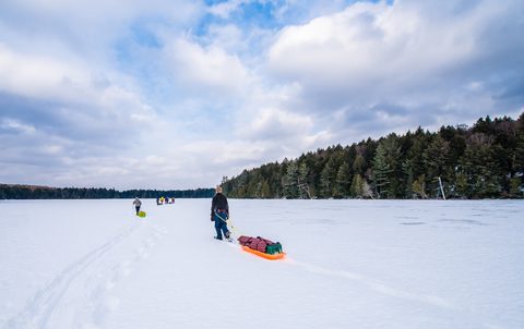 Photo from Minnesing Trail: 3 days winter camping