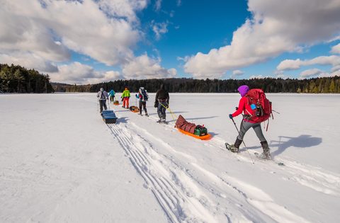 Photo from Minnesing Trail: 3 days winter camping