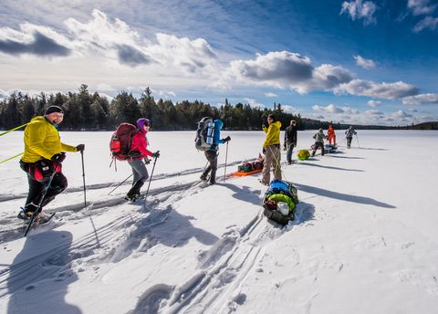 Photo from Minnesing Trail: 3 days winter camping