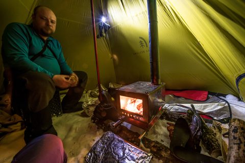 Photo from Minnesing Trail: 3 days winter camping