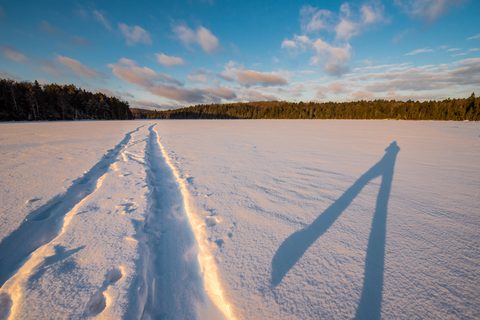 Photo from Minnesing Trail: 3 days winter camping