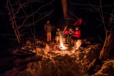 Photo from Minnesing Trail: 3 days winter camping
