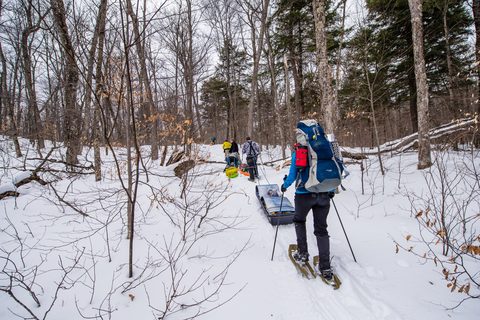 Photo from Minnesing Trail: 3 days winter camping