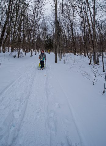 Photo from Minnesing Trail: 3 days winter camping