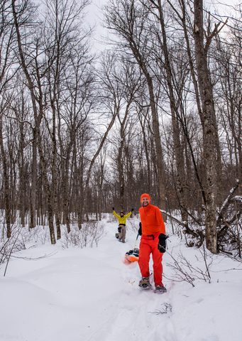 Photo from Minnesing Trail: 3 days winter camping