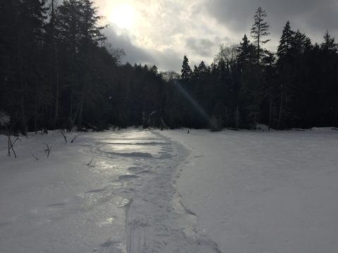 Photo from Minnesing Trail: 3 days winter camping
