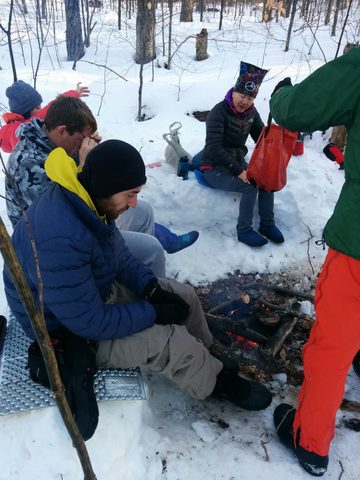 Photo from Minnesing Trail: 3 days winter camping