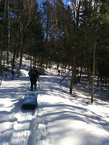 Photo from Minnesing Trail: 3 days winter camping