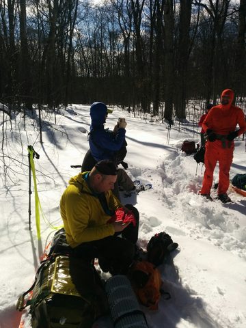 Photo from Minnesing Trail: 3 days winter camping