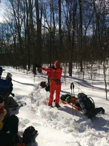 Photo from Minnesing Trail: 3 days winter camping