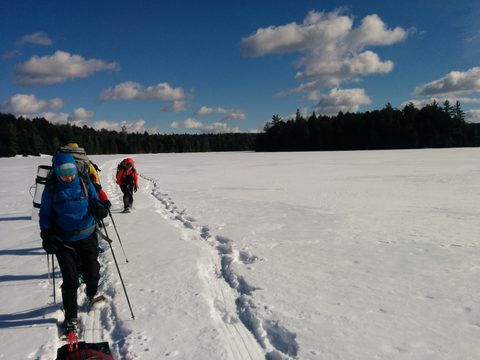 Photo from Minnesing Trail: 3 days winter camping