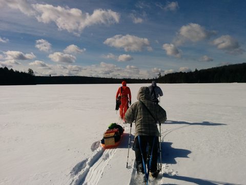 Photo from Minnesing Trail: 3 days winter camping