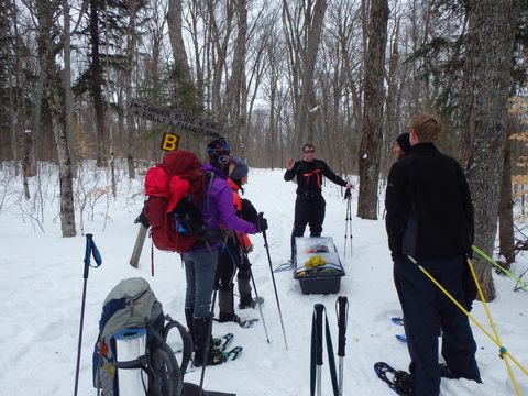 Photo from Minnesing Trail: 3 days winter camping