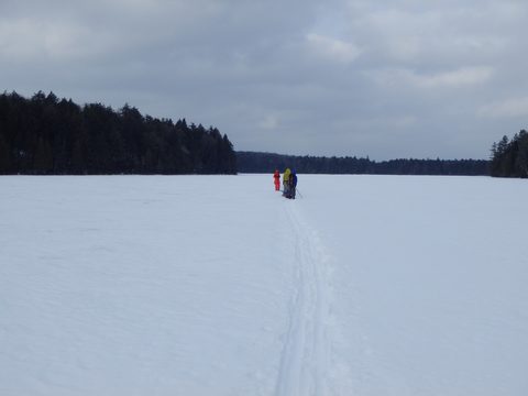 Photo from Minnesing Trail: 3 days winter camping