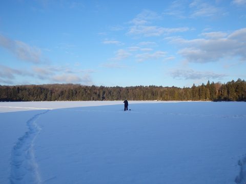 Photo from Minnesing Trail: 3 days winter camping