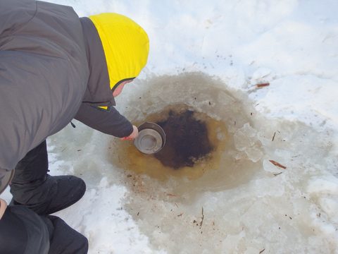Photo from Minnesing Trail: 3 days winter camping
