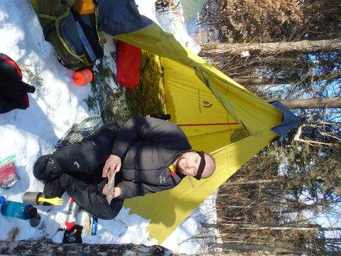 Photo from Minnesing Trail: 3 days winter camping