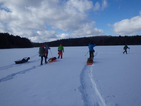 Photo from Minnesing Trail: 3 days winter camping