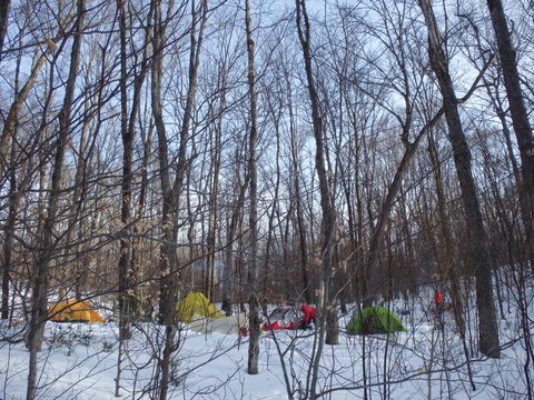 Photo from Minnesing Trail: 3 days winter camping