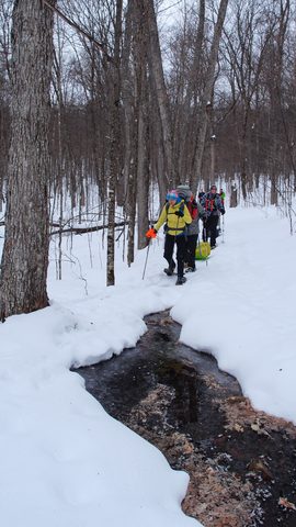 Photo from Minnesing Trail: 3 days winter camping