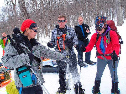 Photo from Minnesing Trail: 3 days winter camping